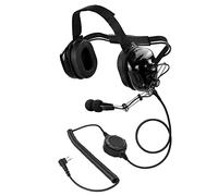 Bommeow BHDH50PTT-BK-M1 - Auriculares con cancelación de ruido compatibles con Motorola R2 CP200D CP100D DEP450 BPR40D CP200 CP185 BPR40 Yaesu FT-65 FT-25 FT-4X/V XiR P3688