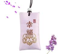 BommFu Bolsa de sal espiritual,Bolsa de sal espiritual budista - Esperanza de una vida mejor - Talismán chino clásico y collar budista para la esperanza y la protección.
