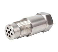 BommFu Extensor del Colector de Escape | Acoplador Roscado Hidráulico De Aire - Conector Metálico Accesorio Acero Inoxidable Herramienta Automotriz Taller Mecánico Coche Camión Garaje Vehículo