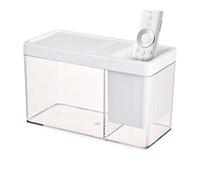 BommFu Kits de inicio de acuario | Acuario pequeño con diseño de agujeros transpirables bordes lisos gran apertura - Peces transparentes para peces, peces, peceras, escritorio, para oficina, sala de