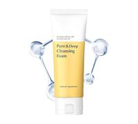 BommFu Limpiador de espuma para pieles grasas, 200 ml, limpieza suave, control de grasa, bálsamo clarificante suave para poros, enrojecimiento, piel sensible, estudiantes, hombres, mujeres