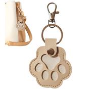 BommFu Llaveros Recogepelos para Gatos, Llaveros para Recoger Pelo de Gato y Perro, Recuerdo Conmemorativo Colgante Diseño Garra para Bolso Cartera Teléfono