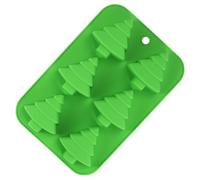 BommFu Moldes de chocolate de Navidad - Moldes de desmoldeo simples,Moldes para velas de Navidad, jabón, dulces, galletas, alimentos, artesanías, fondant, vacaciones