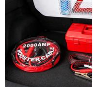 BommFu Pinzas De Arranque Portátiles para Batería De Coche - 3.0 m/4.0 m 2000A Portátil,Cables De Arranque para Automóvil - para Motocicleta, ATV, Coche, Cortacésped, Remolque, Bicicleta Eléctrica