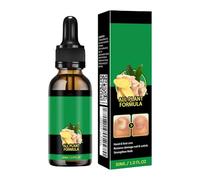 BommFu Tratamiento de uñas de jengibre, soporte para uñas, 60 ml, aceite de fortalecimiento de uñas portátil, 7 días para el tratamiento de uñas, reparación de uñas multiusos, suero de crecimiento de