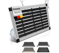 bomoe Felpudo de Aluminio para Puerta Principal Exteriores con Goma
