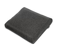 bomoe Lounge Cojines Jardin Exterior 50x40 cm - Funda de Almohada Lavable & Protección UV - Cómodo Cojín Respaldo 8 cm Grosor - Acolchado Salón Ratán Muebles Jardin Antracita - ilano