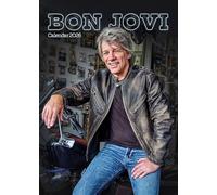 Bon J Hollywood - Calendario de pared 2026, tamaño A3, 29,7 x 42 cm, 12 fotografías mensuales, encuadernado con alambre, a todo color Jovi