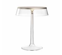 Bon Jour Lámpara de Mesa Cuerpo de Bronce mate/Pantalla Transparente