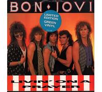 Bon Jovi - Bon Jovi Livin' On A Prayer - Green Vinyl 1986 UK 12" vinyl VERXR28
