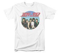 Bon Jovi Bon Sphere Camiseta Unisex, Blanco, M