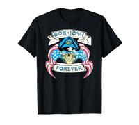 Bon Jovi Hard Rock Band Forever Álbum Oficial Camiseta, Hombre, Negro, S
