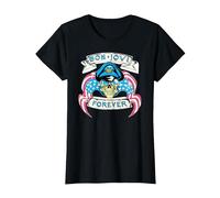 Bon Jovi Hard Rock Band Forever Álbum Oficial Camiseta, Mujer, Negro, M