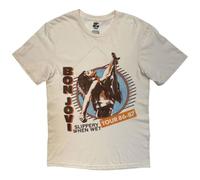 Bon Jovi Slippery When Wet Tour 86-87 - Camiseta color arena, Arena, XXL