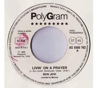 Bon Jovi / Warlock - Livin On A Prayer / Love Song [Vinilo de 7 pulgadas - 45 rpm]