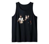 Bon Scott & Angus Young ACDC Bebiendo por Dick Barnatt Camiseta sin Mangas