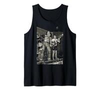 Bon Scott & Angus Young ACDC en Vivo por Dick Barnatt Camiseta sin Mangas