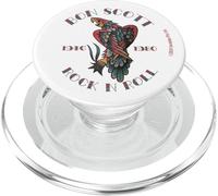 Bon Scott Rock N Roll Tatuaje 1946-1980 PopSockets PopGrip para MagSafe