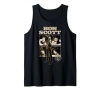 Bon Scott Sepia - Collage de fotos Camiseta sin Mangas