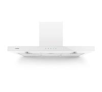 Bon Vivant Blanc Campana extractora 90cm 630,5m³/h Vidrio Acero Klarstein