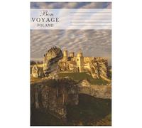 Bon Voyage Poland: A beautiful 6x9 squared notebook inspired by the culture and spirit of Poland - perfect for notes, sketches, or travel memories.