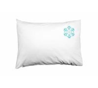 Bona Basics Funda de Almohada Decorativa, poliéster, Blanco 1, 35 x 50 cm