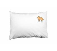 Bona Basics Funda de Almohada Decorativa, poliéster, Blanco 1, 35 x 50 cm
