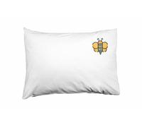 Bona Basics Funda de Almohada Decorativa, poliéster, Blanco 1, 35 x 50 cm