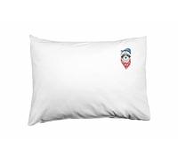 Bona Basics Funda de Almohada Decorativa, poliéster, Blanco 1, 35 x 50 cm