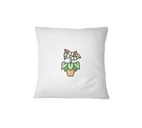 Bona Basics Funda de Almohada Decorativa, poliéster, Blanco 1, 45 x 45 cm