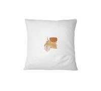 Bona Basics, Funda de cojín Decorativa, decoración del hogar, para sofá, cafetería, Tamaño: 45X45 cm, Color: Blanco