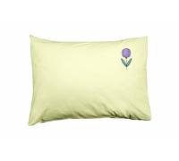 Bona Basics, Funda de cojín Decorativa, decoración del hogar, para sofá, cafetería, Tamaño: 50x35 cm, Color: Amarillo Claro