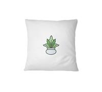 Bona Basics, Funda de cojín Decorativa, decoración del hogar, para sofá, cafetería, Tamaño: 60x60 cm, Color: Blanco