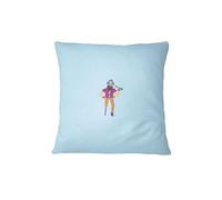 Bona Basics, Funda de cojín Decorativa, decoración del hogar, para sofá, cafetería, Tamaño: 60x60 cm, Color: Azul Claro