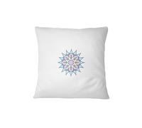 Bona Basics, Funda de cojín Decorativa, decoración del hogar, para sofá, cafetería, Tamaño: 60x60 cm, Color: Blanco
