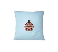 Bona Basics, Funda de cojín Decorativa, decoración del hogar, para sofá, cafetería, Tamaño: 60x60 cm, Color: Azul Claro