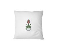 Bona Basics, Funda de cojín Decorativa, decoración del hogar, para sofá, cafetería, Tamaño: 60x60 cm, Color: Blanco