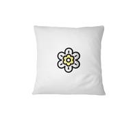 Bona Basics, Funda de cojín Decorativa, decoración del hogar, para sofá, cafetería, Tamaño: 60x60 cm, Color: Blanco