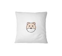Bona Basics, Funda de cojín Decorativa, decoración del hogar, para sofá, cafetería, Tamaño: 60x60 cm, Color: Blanco