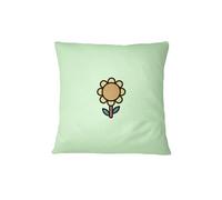 Bona Basics, Funda de cojín Decorativa, decoración del hogar, para sofá, cafetería, Tamaño: 60x60 cm, Color: Verde Claro