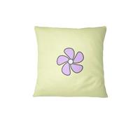 Bona Basics, Funda de cojín Decorativa, Funda de cojín Decorativa, decoración del hogar, para sofá, cafetería, Tamaño: 60x60 cm, Color: Amarillo Claro