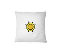 Bona Basics, Funda De Cojín Decorativa, Funda De Cojín Decorativa, Decoración del Hogar, para Sofá, Cafetería, Tamaño: 60x60 Cm, Color: Blanco