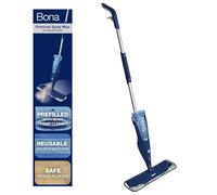 Bona Fregona de pulverización premium, microfibra, para suelos de madera dura