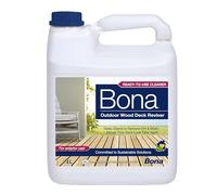 Bona Líquido limpiador y reviver de madera para exteriores, botella de 4 litros