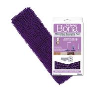 Bona Pet System Recambio de Microfibra para Mopa y Mascotas, 1 Unidad | Recambio de microfibra para mopas Bona que ayuda a recoger pelo, polvo y partículas en hogares con mascotas.