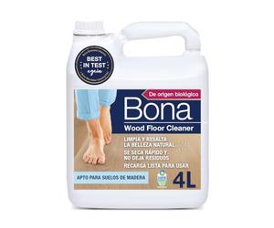 BONA Recarga de Limpiador de Suelos de madera | Recarga de 4 L para rellenar botellas pulverizadoras y recipientes recargables de Bona Spray Mop.