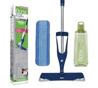 Bona Spray Mop Premium para Suelos Laminados y Superficies Duras, 1x recambio mopa de microfibra lavable