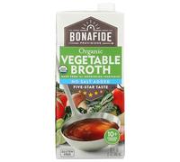 Bonafide Provisions Caldo orgánico sin sal agregado de verduras, 32 FZ