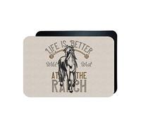 Bonamaison, Alfombrilla de ratón Rectangular con impresión Digital para Juegos, Base Antideslizante, para Oficina y hogar, Juego Individual, tamaño S, 45 x 30 cm