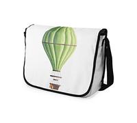 Bonamaison Bolsa de Mensajero con Estampado Digital con Correa Negra para Estudiantes, Bolsa de Cuerpo Cruzado, Bolsa de mensajería, Bolsa de Hombro para niños, niñas, niños, tamaño: 29 x 36 cm